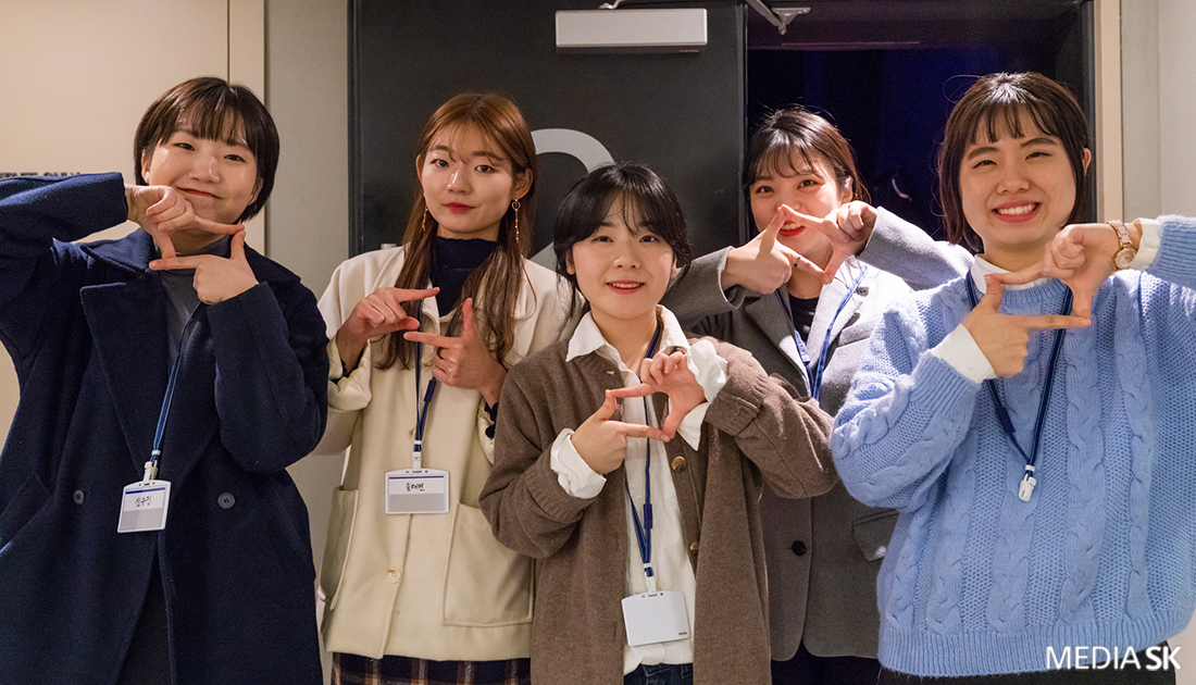 SUNNY ‘마음필름’ 팀원들. (왼쪽부터)신유진, 송채연, 정예현, 박지은, 김도연